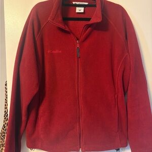Columbia Women's Red Fleece Jacket